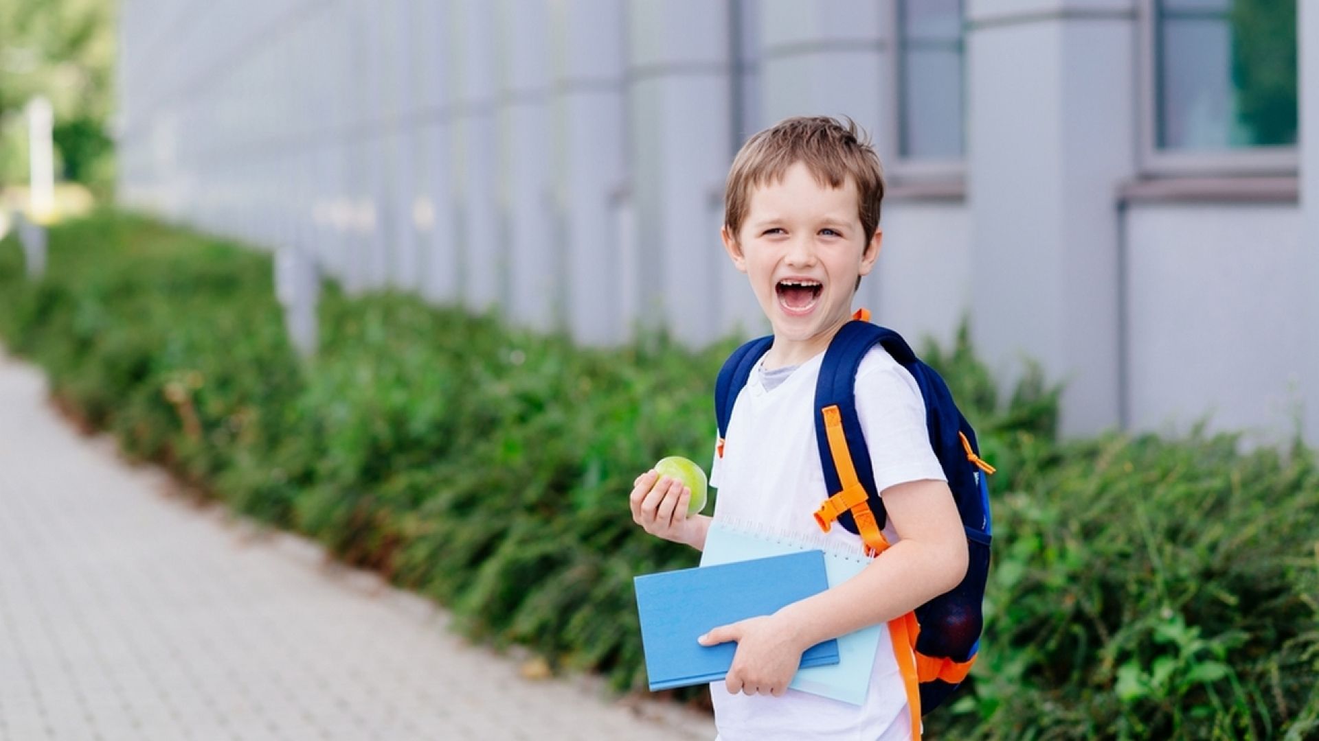 Getting ready to school. Первоклассник. Дети идут в школу картинки. Картинки дети адаптируются в школе. Мальчик в футболке на улице.