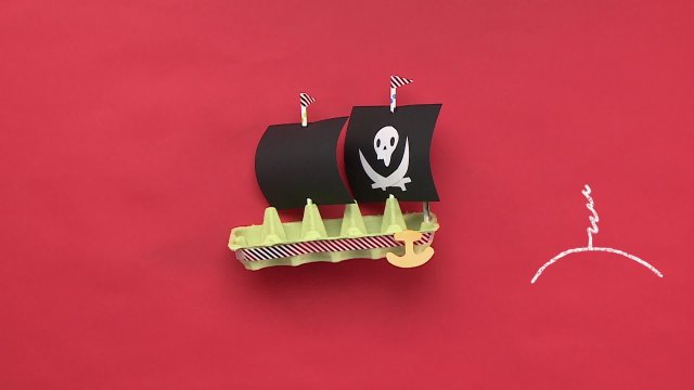 DIY: поделки вместе с «О!». Пиратский корабль