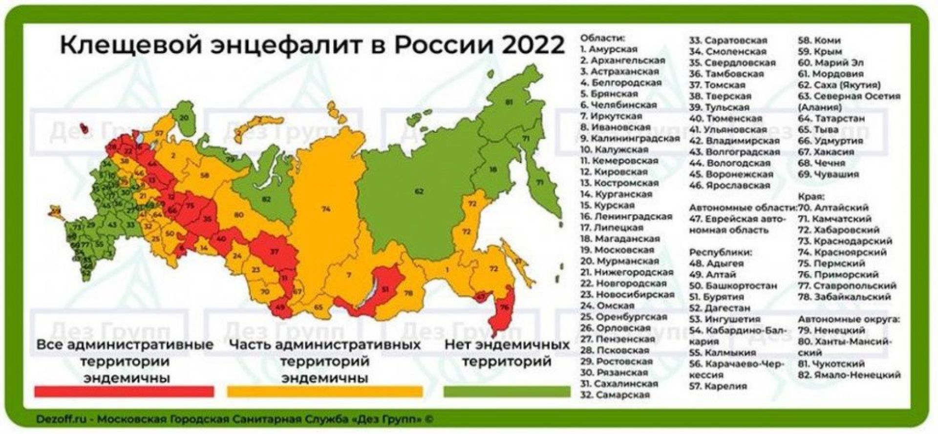 Территория распространения заболеваний называется. Энцефалитный клещ распространение в России. Карта распространенности энцефалитного клеща. Районы энцефалитных клещей 2022 в России. Распространение энцефалитных клещей в России.