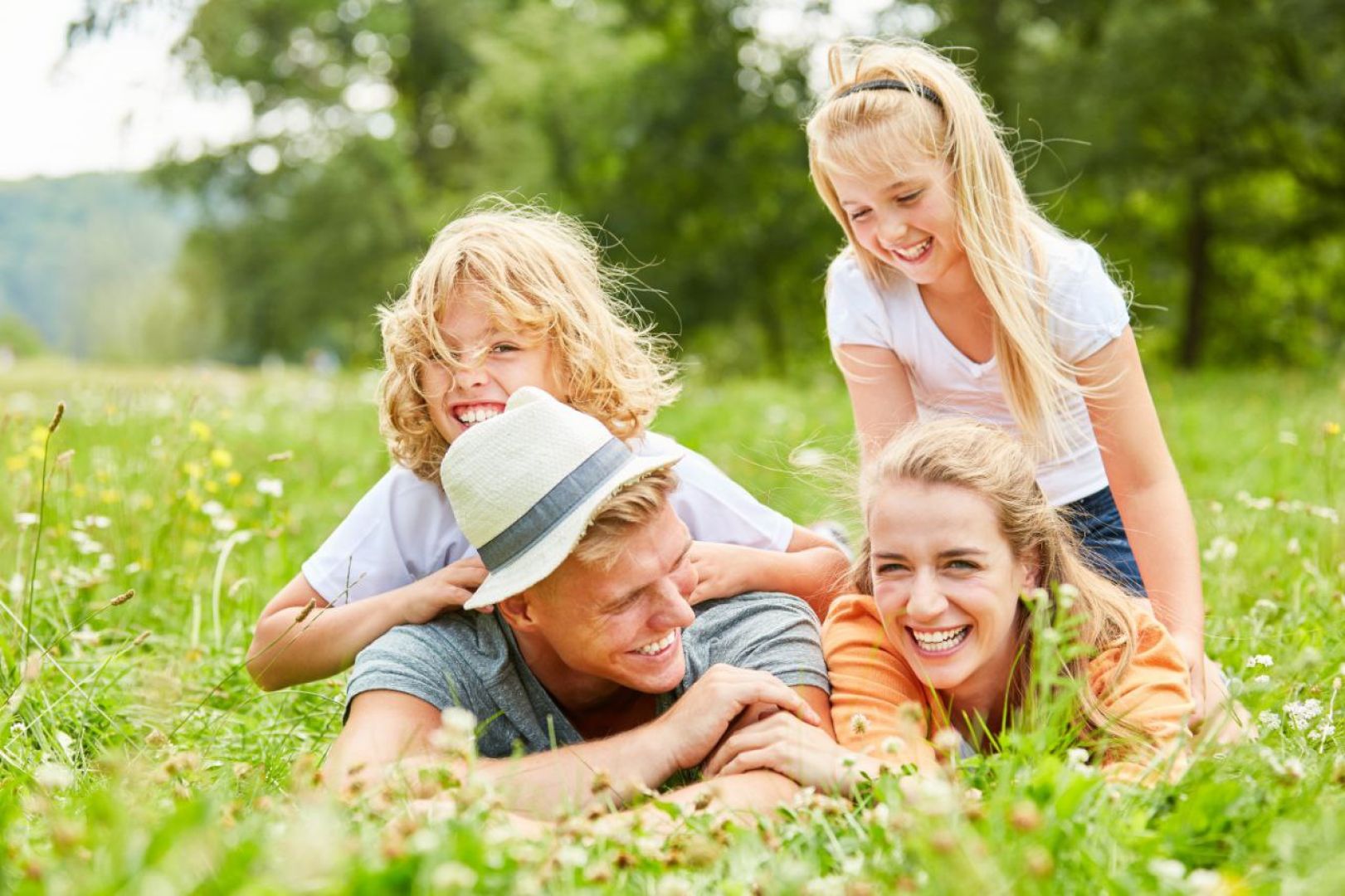 Familie und kind