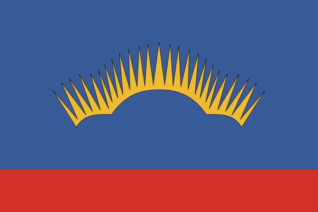 Флаг Мурманской области Фото: Danler/Shutterstock