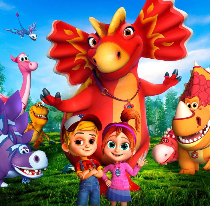 Раскраски из мультсериала "Турбозавры"